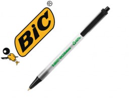 Bolígrafo Bic ecolutions Clic Stic tinta negra